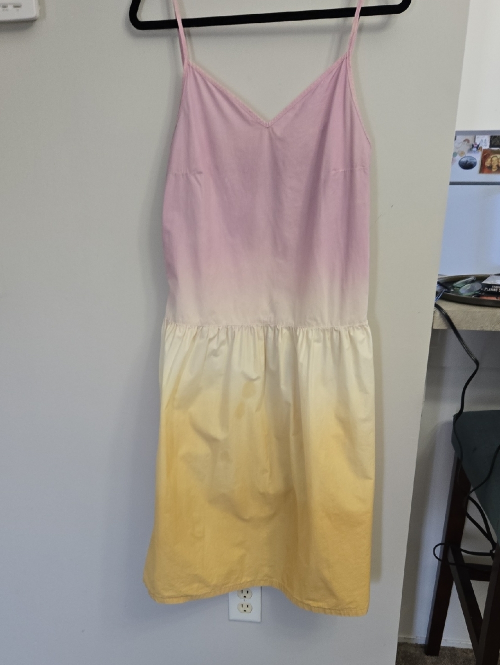 AllSaints Light Pink Ombre Sundress
